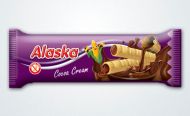 Alaska kukuřičné trubičky kakaové 48x18g