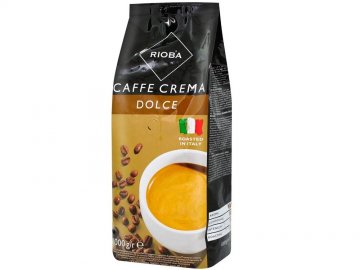 Rioba Caffe Crema Dolce zrnková káva 1kg