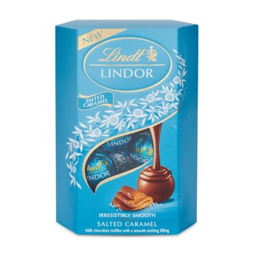 Lindt Lindor Slaný karamel pralinky 200g