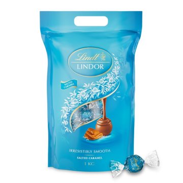 Lindt Lindor pralinky Slaný karamel 1kg