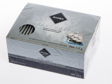 Rioba Earl Grey černý čaj 50ks x 1,5g