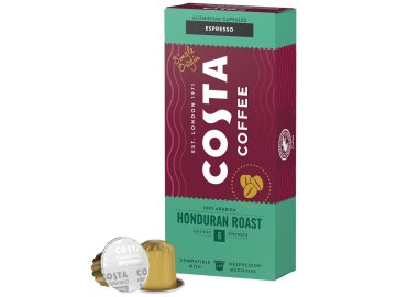 Costa Coffee Honduran Roast Espresso kapsle pro Nespresso 10ks