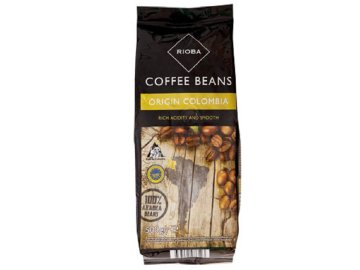 Rioba Colombia 100% Arabica zrnková káva 500g