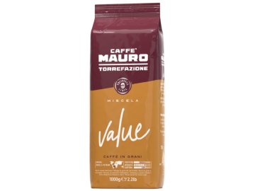 Mauro Value zrnková káva 1kg