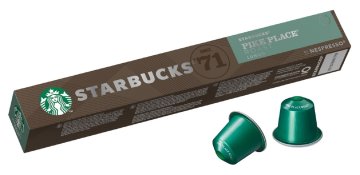 Starbucks Pike Place Roast kapsle pro Nespresso 10ks