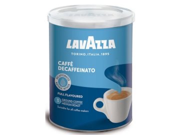 Lavazza Decaffeinato mletá káva bez kofeinu 250g